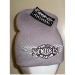 шапка зимняя с логотипом мотофестиваля "STURGIS"